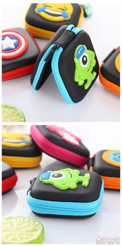 【創智廠家直銷卡通軟膠耳機包女手拿零錢包拉鏈包可愛硬幣鑰匙收納包HH-011】蒼南縣創智工藝品廠 - 產品庫